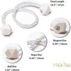 NazTur Magnetic Curtain Tiebacks- Upgrade 2022 - Image 6