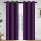 Yakamok Room Darkening Grommet Top Window Drapes Thermal Insulated Light by Yakamok