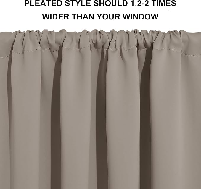 RYB HOME Large Blackout Curtains - Image 7