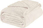 BEDELITE Fleece Blanket Beige Throw Blankets - Image 9