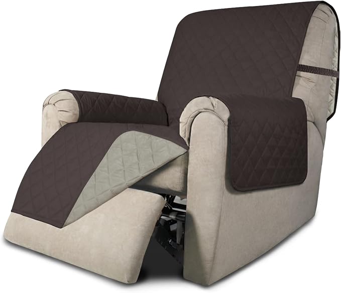 Easy-Going Recliner Chair Slipcover Reversible Sofa Cover Water Resistant Couch by Easy-Going