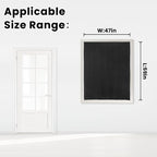 Adhesive Blackout Curtains- Self Stick Shades Window Blinds Curtains No Rod - Image 7