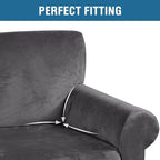 H.VERSAILTEX Stretch Velvet Sofa Covers - Image 4