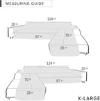 Easy-Going Sofa Slipcover L Shape Sofa Cover Sectional Couch Cover Furniture - Image 6