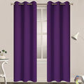 Yakamok Blackout Curtains for Bedroom, Thermal Insulated Blackout Grommet Top by Yakamok