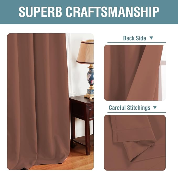 H.VERSAILTEX Blackout Curtain for Living Room Thermal Insulated Window - Image 3