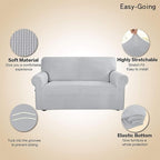 Easy-Going Stretch Loveseat Slipcover 1-Piece Sofa Cover Furniture Protector - Image 3