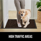 GORILLA GRIP 100% Waterproof All-Season WeatherMAX Doormat, US Designed Natural - Image 7