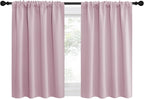 NICETOWN 2 Panels Blackout Curtains, Rod Pocket Thermal Insulated Drapes by NICETOWN