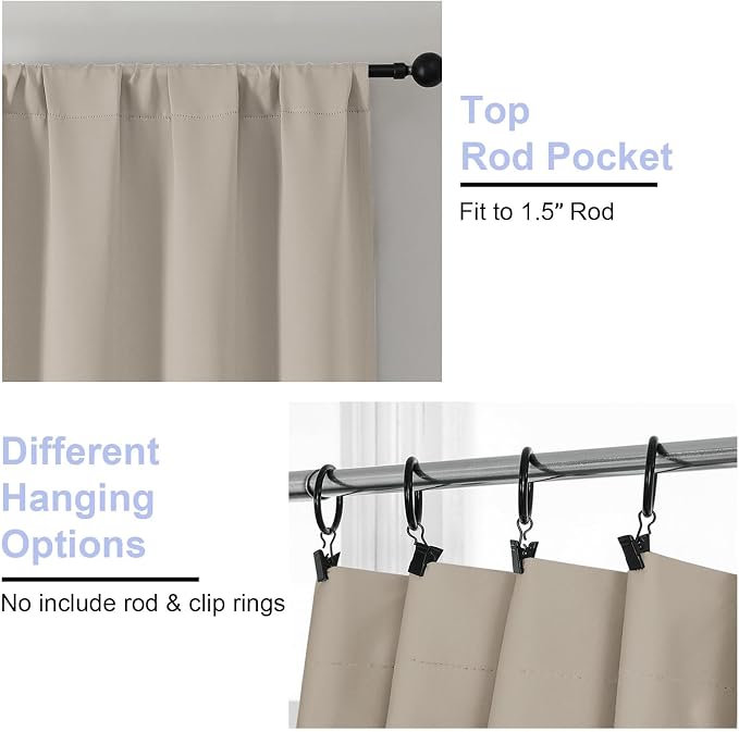 Simplebrand Ava Blackout Curtains - Image 4