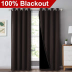 NICETOWN High End Thermal Curtains, Full Blackout Curtains 84 inches Long - Image 2