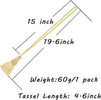 Fenghuangwu 2 Pack Curtain Tie Backs Rope Tassels - Image 2