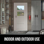 GORILLA GRIP 100% Waterproof All-Season WeatherMAX Doormat US Designed Natural - Image 10