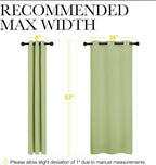 NICETOWN Curtains for Bedroom, Grommet Top Blackout Drapes for Son's Room - Image 5
