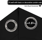H.VERSAILTEX 100% Blackout Curtains - Image 3