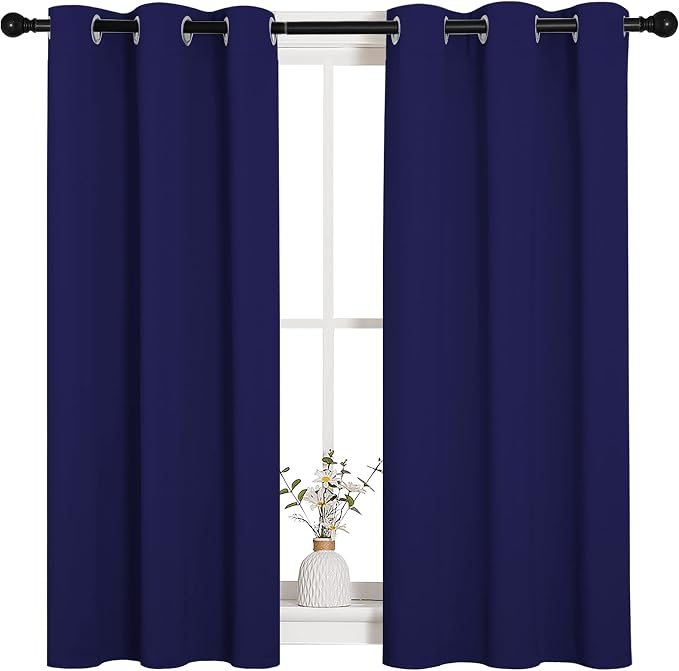 NICETOWN Blackout Draperies Curtains, All Season Thermal Insulated Solid by NICETOWN