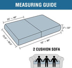H.VERSAILTEX Super Stretch Individual Seat & Couch Cover Sets - Image 3