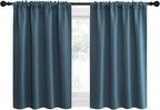 NICETOWN 2 Panels Blackout Curtains, Rod Pocket Thermal Insulated Drapes by NICETOWN
