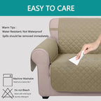 U-NICE HOME Recliner Chair Covers Reversible Chair Cover Pet Covers - Image 5