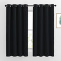 NICETOWN Blackout Curtains 63 inch Length 2 Panels Burg by NICETOWN
