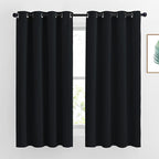NICETOWN Blackout Curtains 63 inch Length 2 Panels Burg by NICETOWN