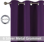 Yakamok Blackout Curtains Room Darkening Thermal Insulated - Image 3