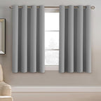 H.VERSAILTEX Blackout Curtain for Living Room Small Window Kitchen Blackout by HVERSAILTEX
