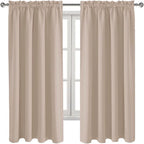DWCN Blackout Curtains Thermal Insulated, Energy Saving & Noise Reducing - Image 9