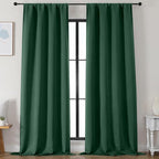 Simplebrand Ever Green Blackout Curtains by Simplebrand