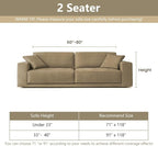 MYSKY HOME Couch Covers for Sofa, Dog Couch Cover Protector, Dark Grey Lines - Image 8