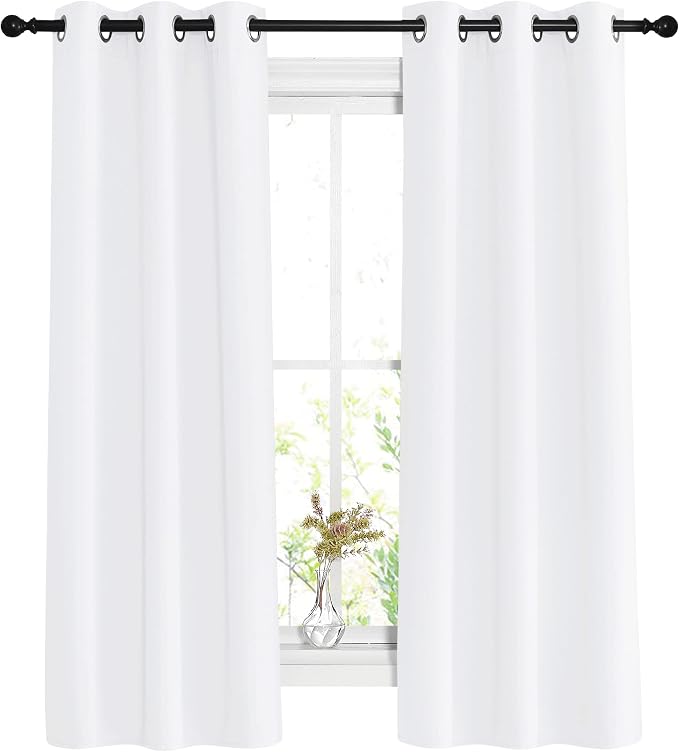 NICETOWN White Curtains for Living Room by NICETOWN