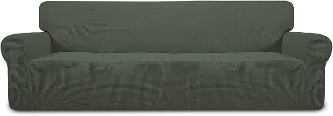 Easy-Going Stretch 4 Seater Sofa Slipcover 1-Piece Sofa Cover Furniture by Easy-Going
