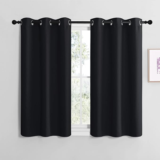 NICETOWN Bathroom Blackout Curtains and Drapes by NICETOWN