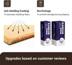 KANKUN Coco Coir Door Mat with Heavy Duty Backing, Welcome Doormat, Doormat - Image 5