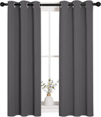 NICETOWN Grey Blackout Curtain Panels by NICETOWN