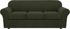 H.VERSAILTEX 4 Piece Stretch Sofa Covers by HVERSAILTEX