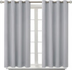 BGment Room Darkening Curtains 45 Inches Long by BGment