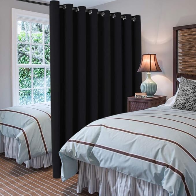 H.VERSAILTEX Blackout Patio Curtains 100 x 96 Inches - Image 2