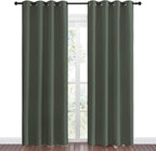NICETOWN Dark Mallard Blackout Curtains Grommet - Image 2