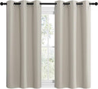 NICETOWN Kitchen Curtains for Decoration, Thermal Insulated Grommet Room - Image 2