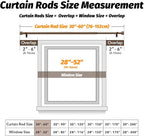 GEEBOBO 2 Pack Bronze Curtain Rods - Image 5