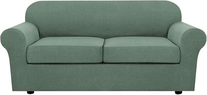 H.VERSAILTEX 3 Piece Stretch Sofa Covers by HVERSAILTEX