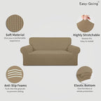 Easy-Going Stretch Oversized Loveseat Slipcover 1-Piece Sofa Cover Furniture - Image 3