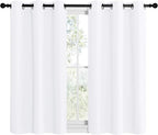 NICETOWN Draperies Curtains Panels, Blocking Out 50% Sunlight Window Treatment - Image 2