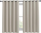 NICETOWN Thermal Insulated Narural Blackout Curtains - Image 2