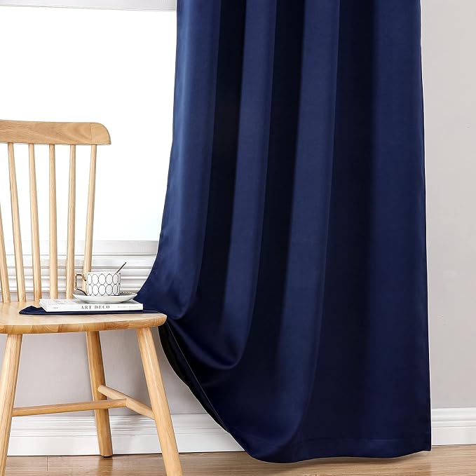 ChrisDowa 100% Blackout Curtains 72 inch Long - Image 7