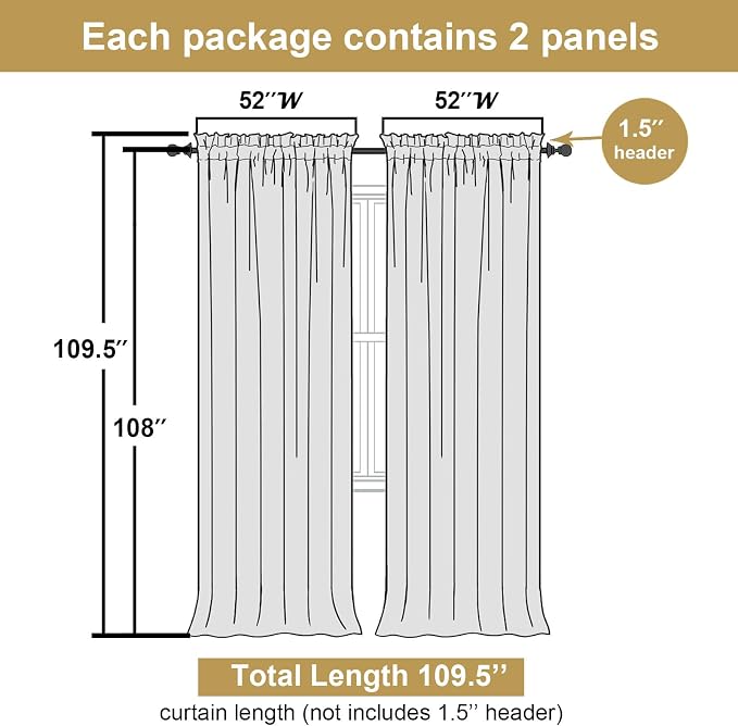 Lecloud Leia Blush Pink Sheer Curtains - Image 3