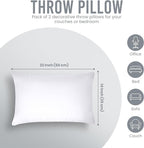 Utopia Bedding 14x22 Pillow Inserts, Sofa & Couch – Soft, Supportive & Fluffy - Image 7