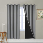 Yakamok Gray Full Shading Curtain Panels by Yakamok