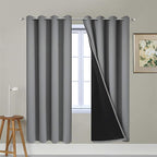 Yakamok Soft and Smooth Full Shading Curtains, 100% Blackout Curtains by Yakamok